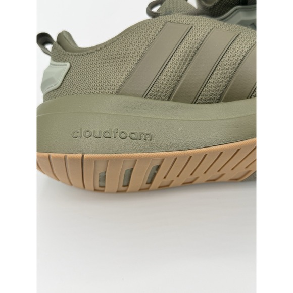 Adidas Racer TR23 Olive Strata Men\'s 8 Cloudfoam Heal NWB main image 5